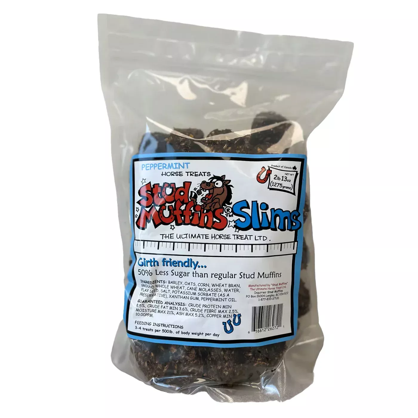 Stud Muffins Peppermint Slims 45 oz.