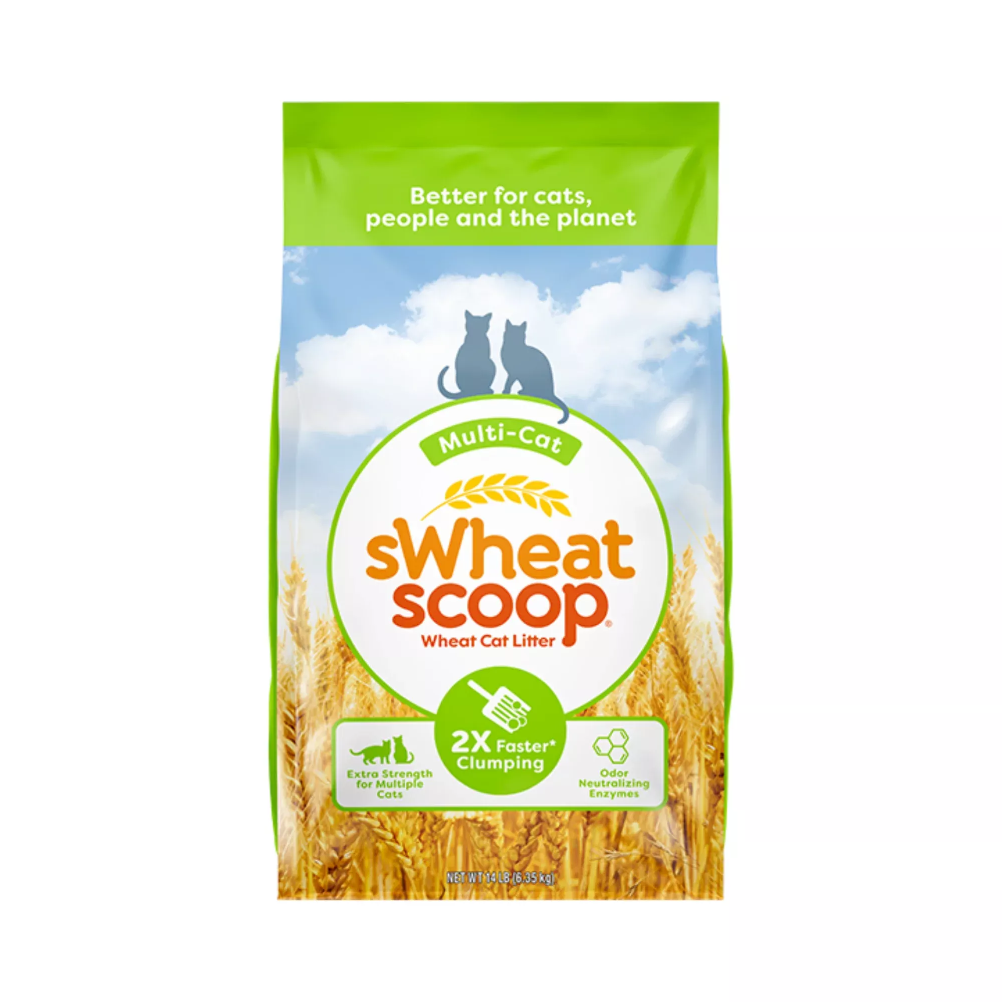 sWheat Scoop Multi Cat Litter