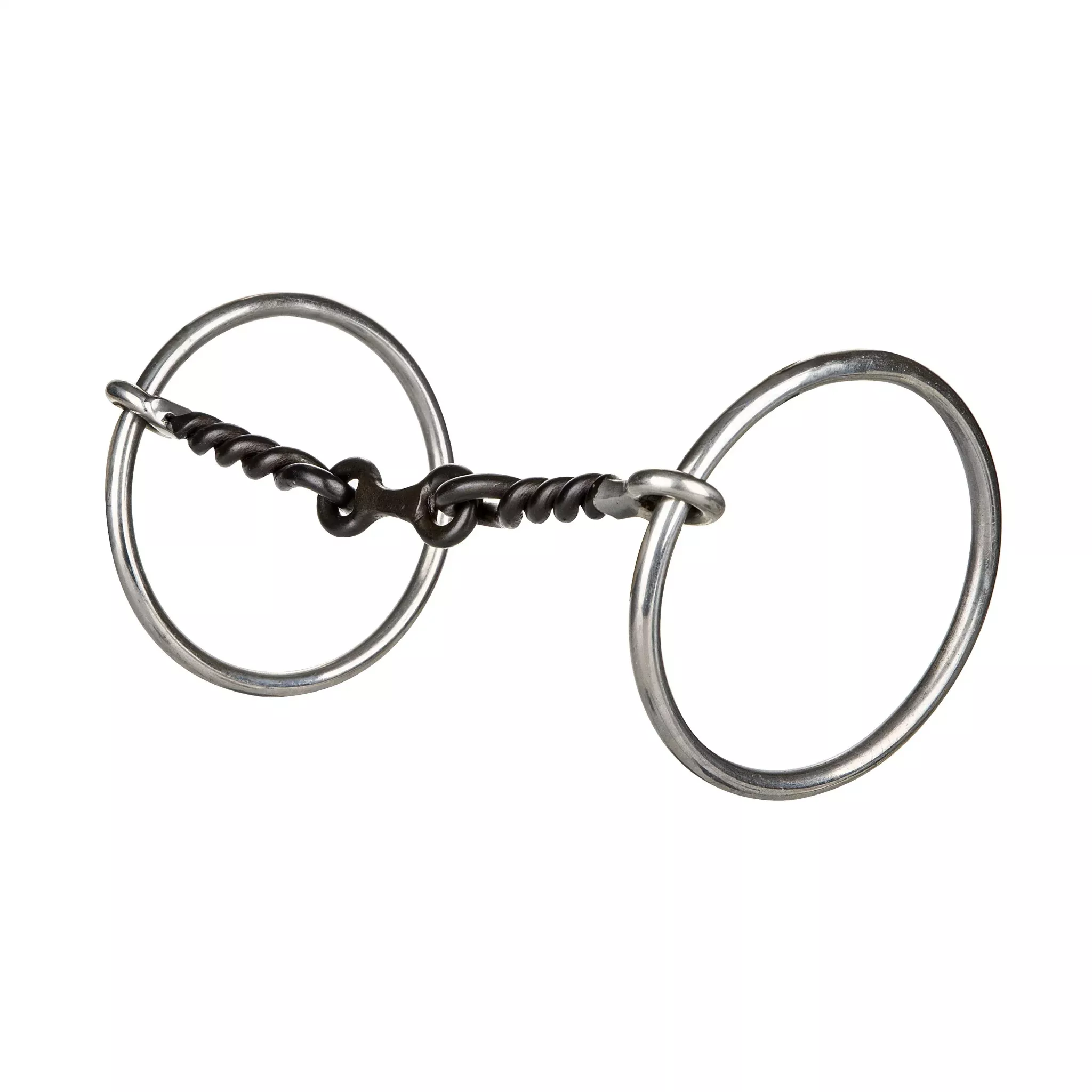 Tabelo SS 3-PC Ring Snaffle with Sweet Iron