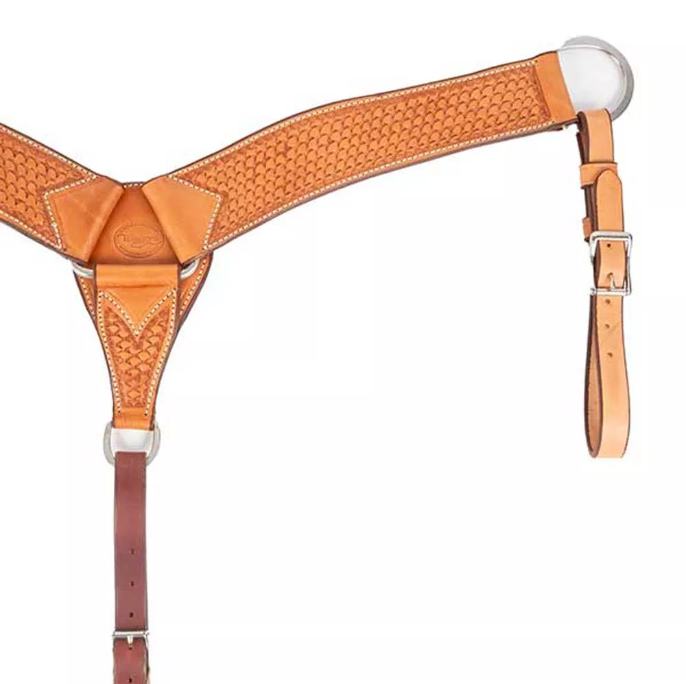 Teskey's 2-3/4" Basket Stamped Breast Collar