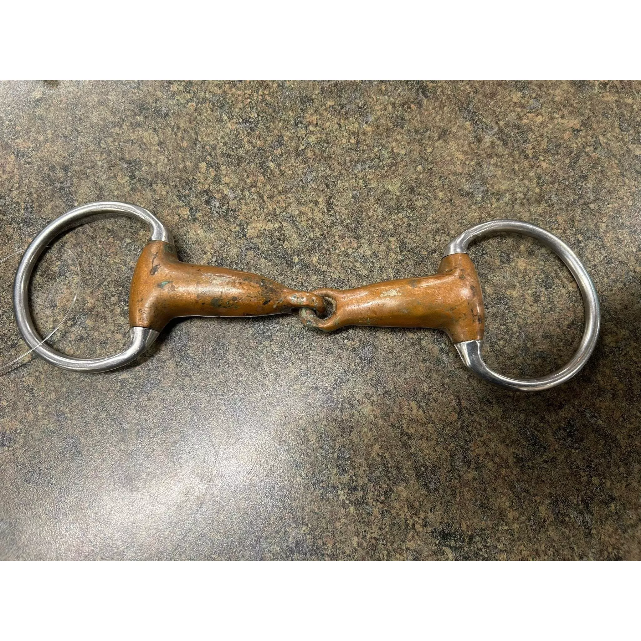 Thick Snaffle -copper 5 in - USED