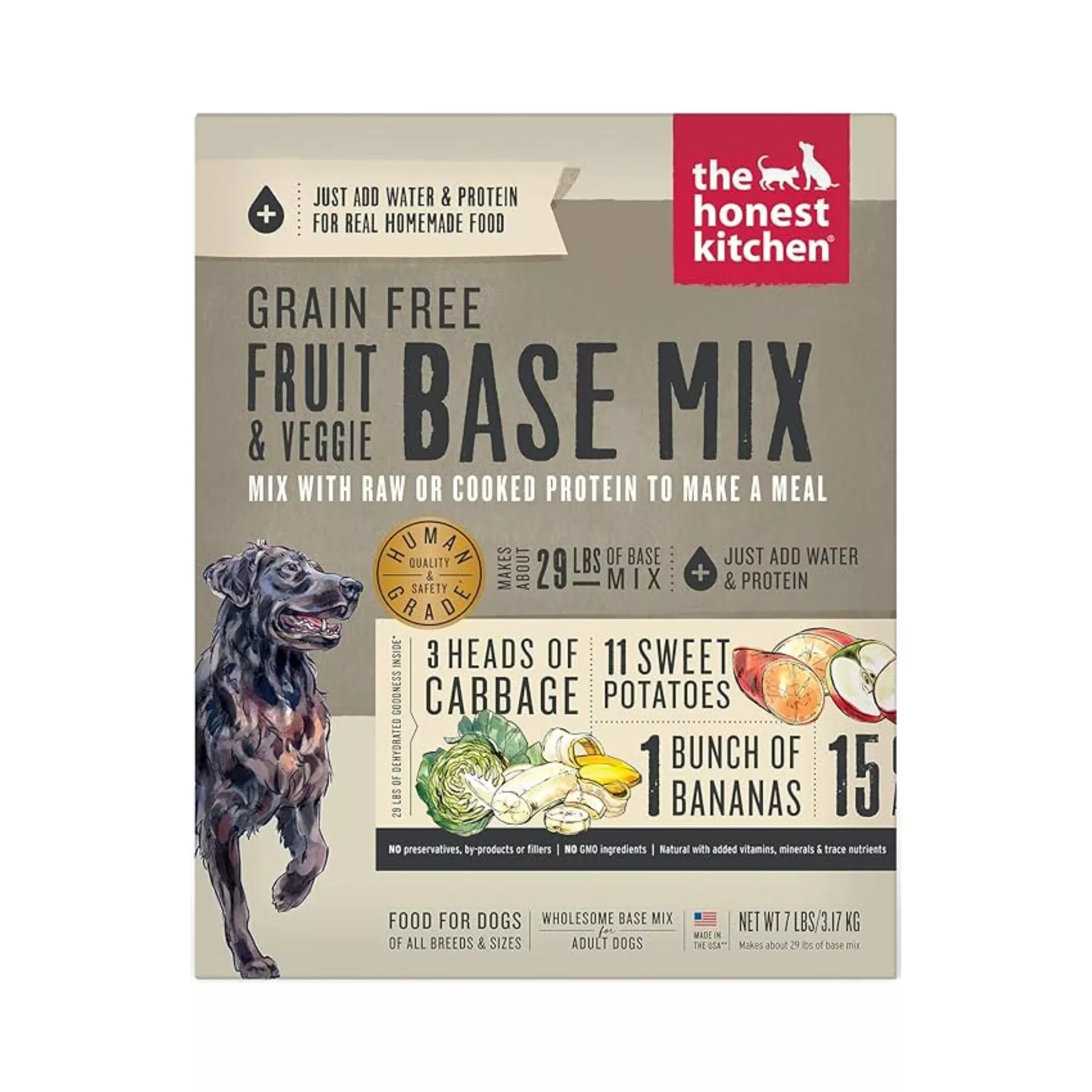 THK Grain Free Fruit & Veggie Base Mix Dog Food