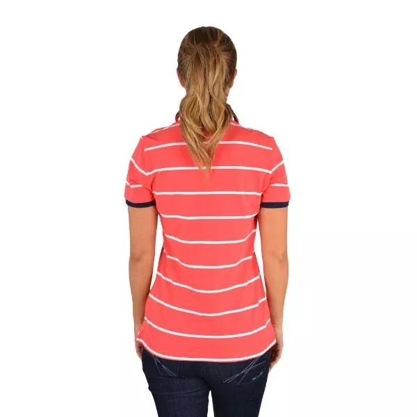 Thomas Cook Delilah Short Sleeve Polo Watermelon