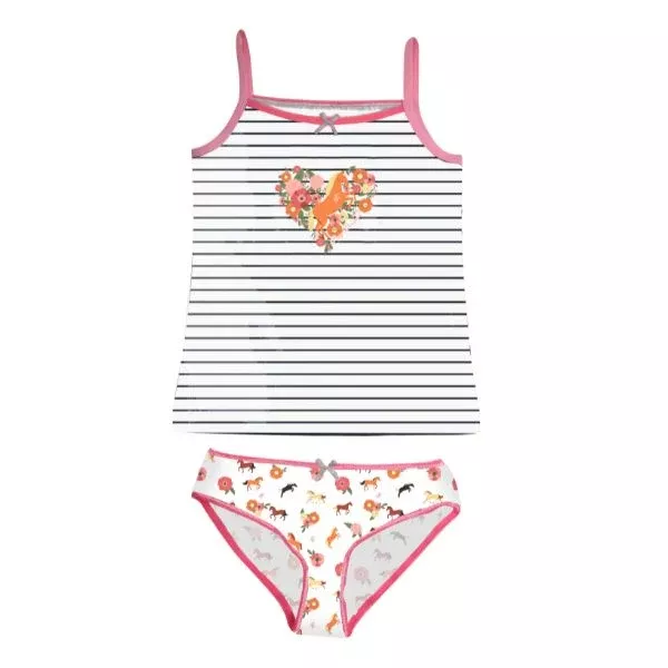 Thomas Cook Girls Anya Singlet and Underwear Pack