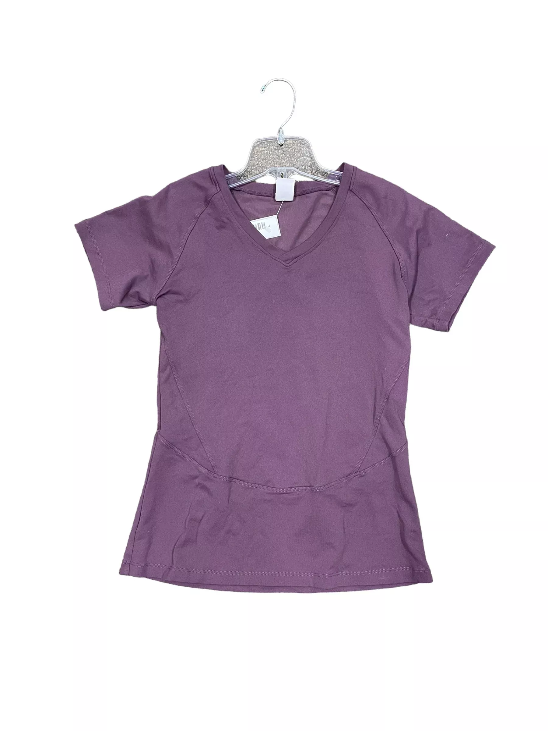 TKEQ riding tee - purple LRG - USED