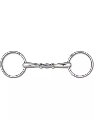 Toklat 3 Piece Lozenge Loose Ring Snaffle