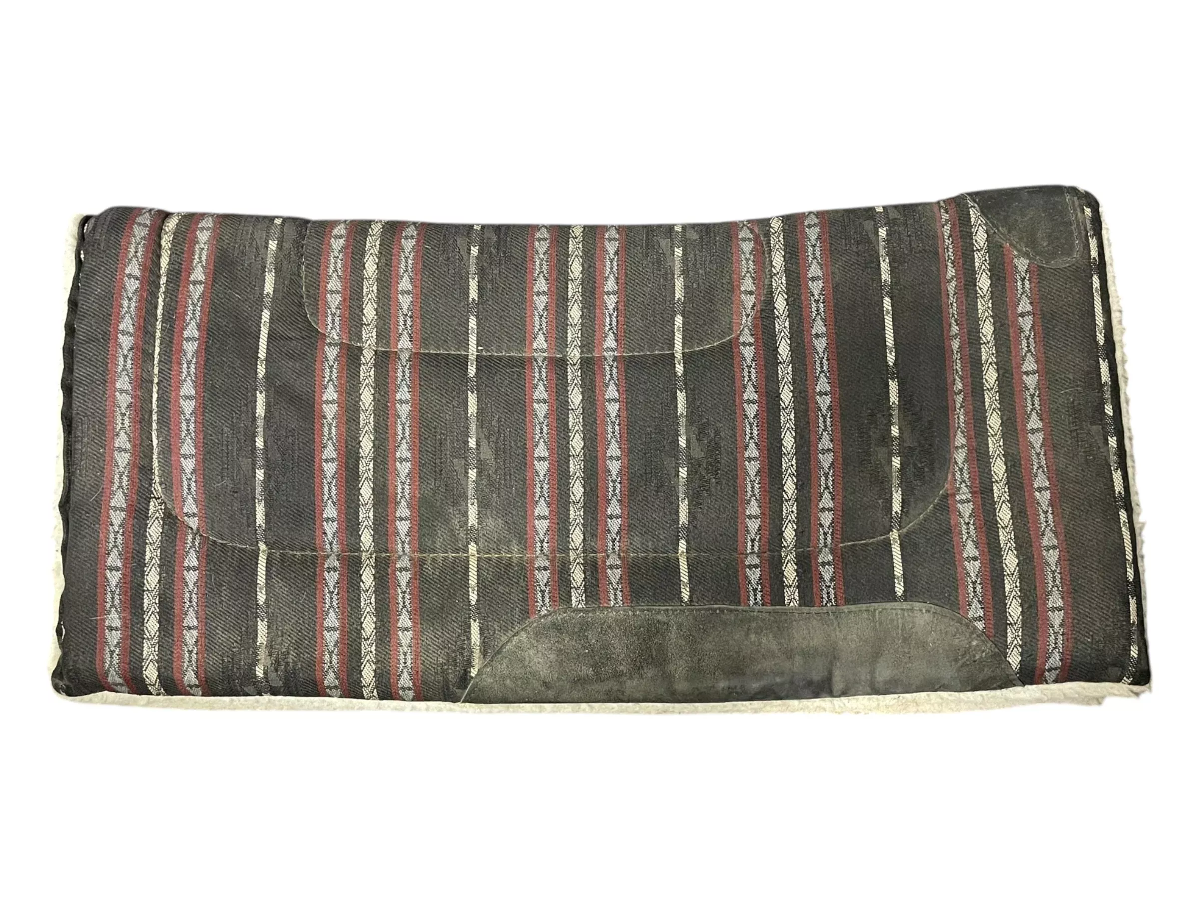Toklat Western Pad - Black/Red/Tan Pattern - Approx 32" x 16" - USED