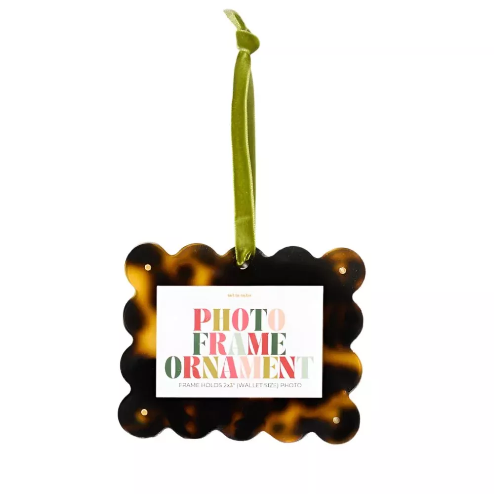 Tortoise Mini Photo Frame Ornament