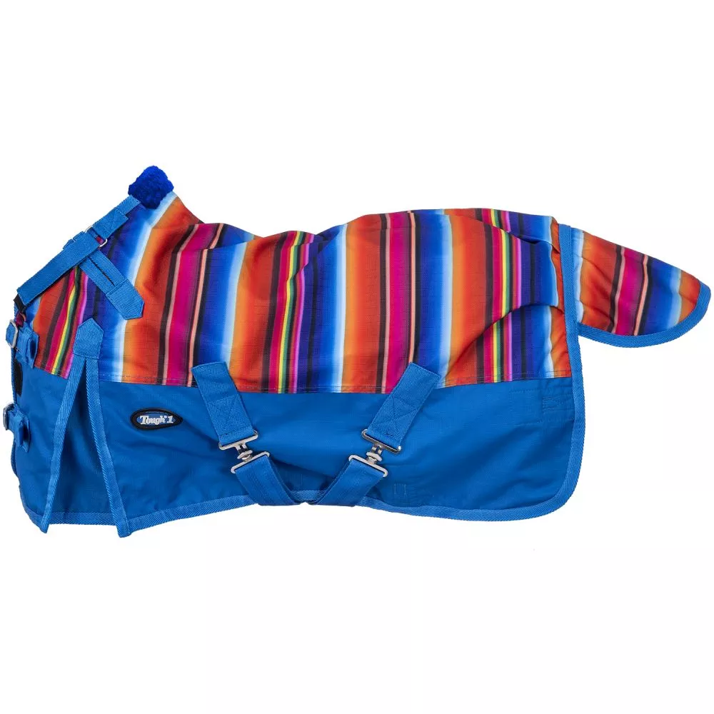 Tough1 1200D Mini Serape Turnout Sheet with Snuggit Neck