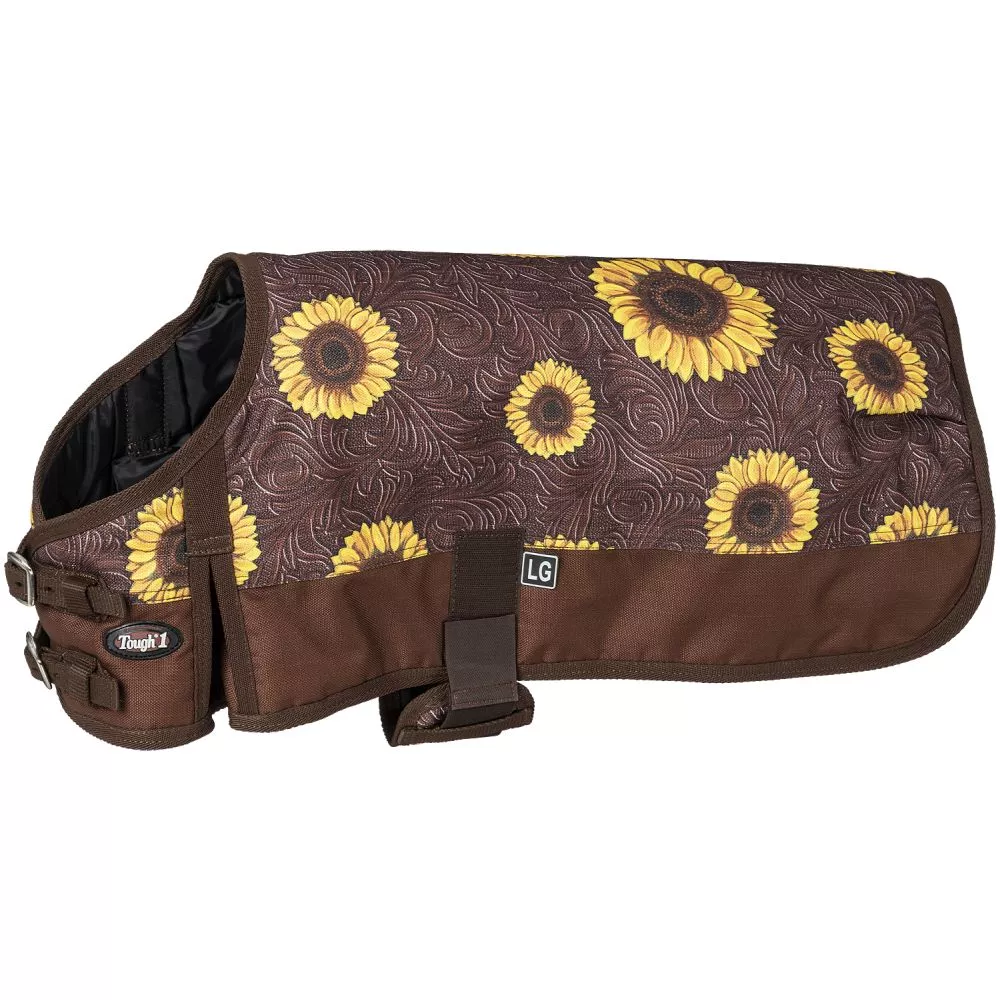 Tough1 1200D Sunflower Dog Blanket