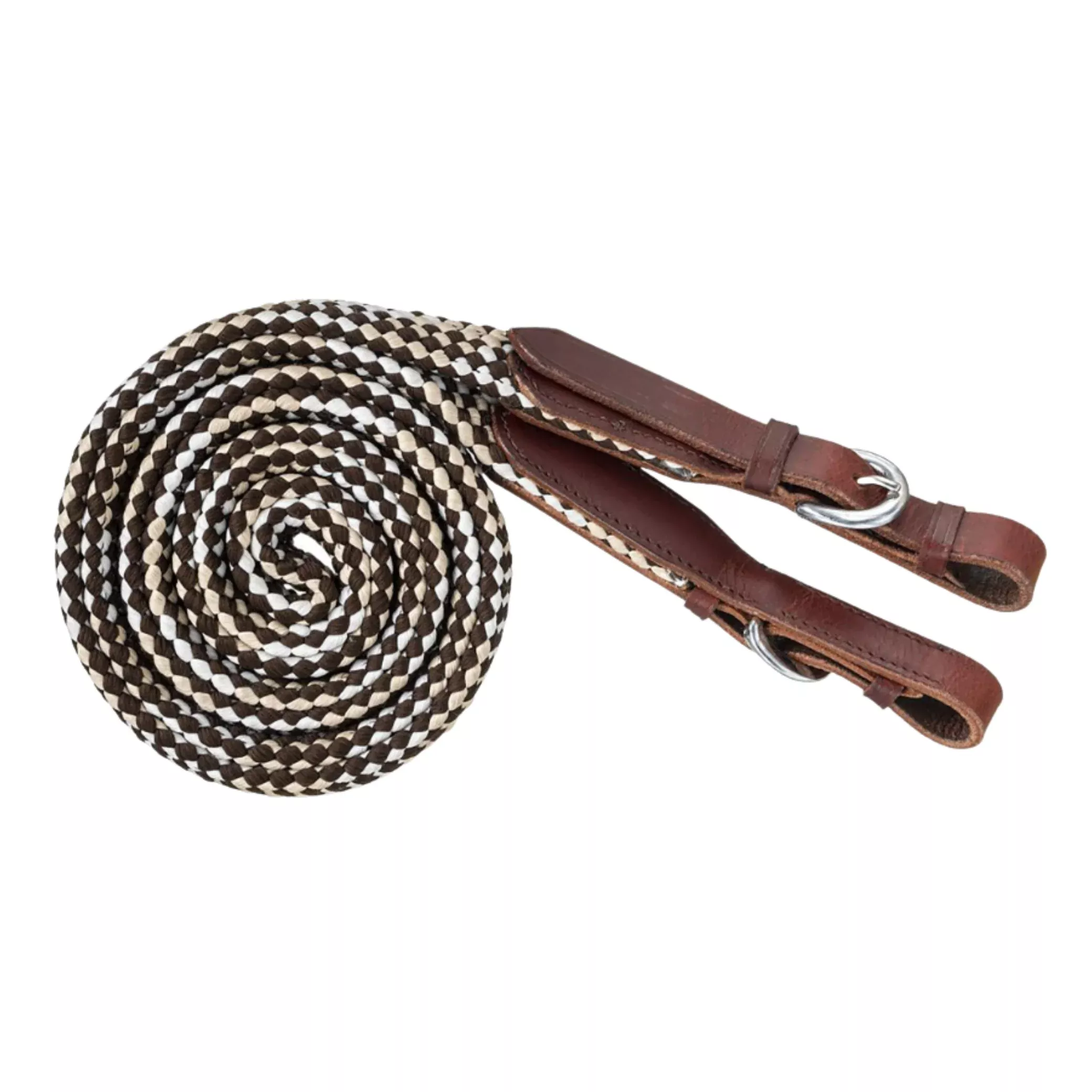 Tough1 Flat Braided Trail Reins