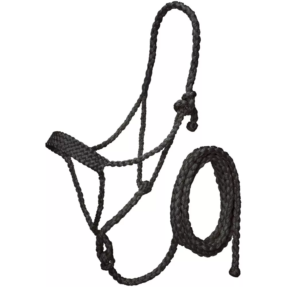 Tough1 Poly Nylon Halter with Lead