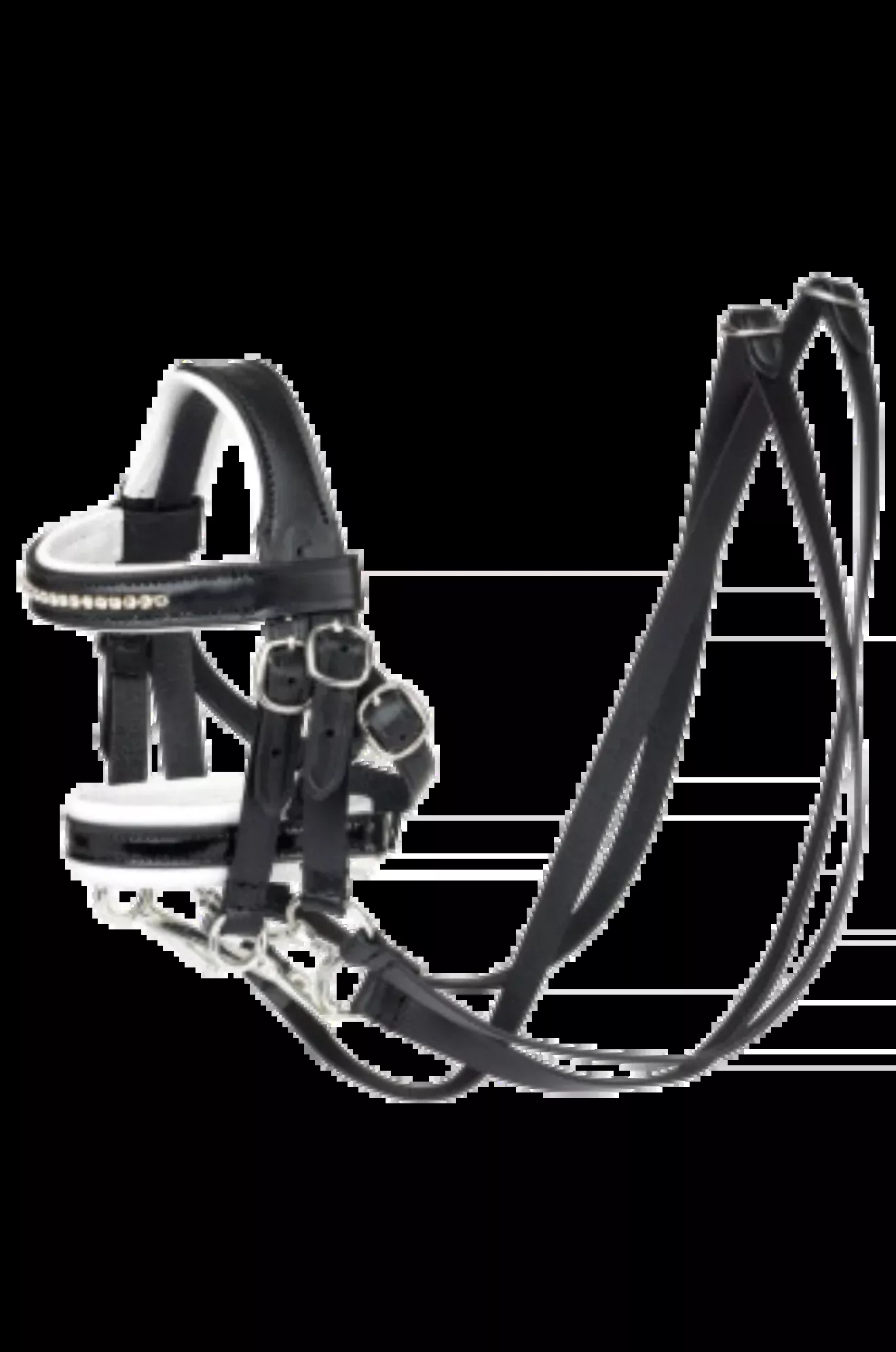 TOY PONY DOUBLE BRIDLE