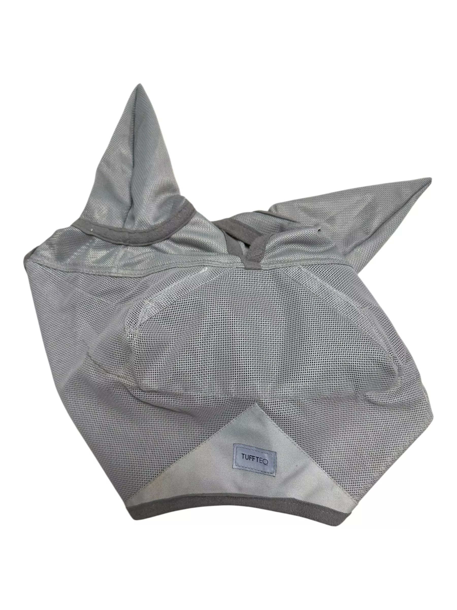 TuffEq Fly Mask - Gray - Est. M - USED
