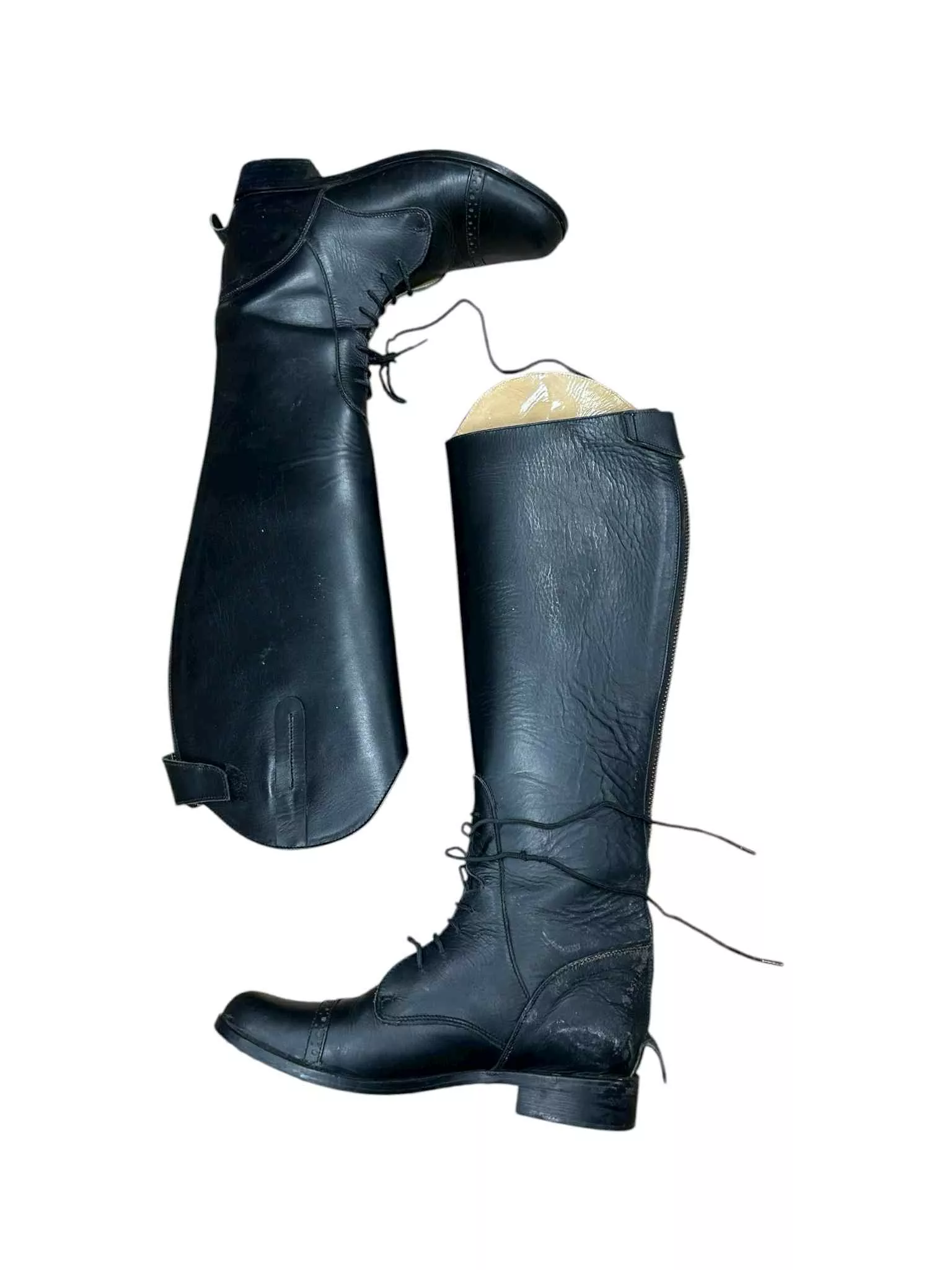 Unbranded Tall Boots - 6 1/2 M - Black - USED