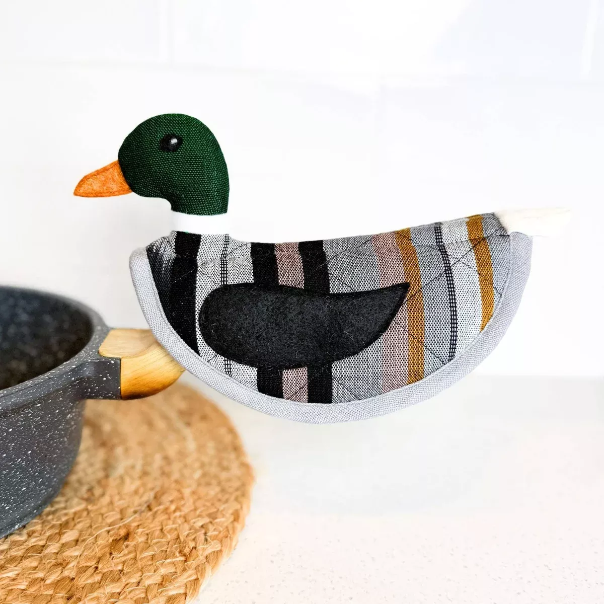 Upavim Crafts - Mallard Duck Pot Holder
