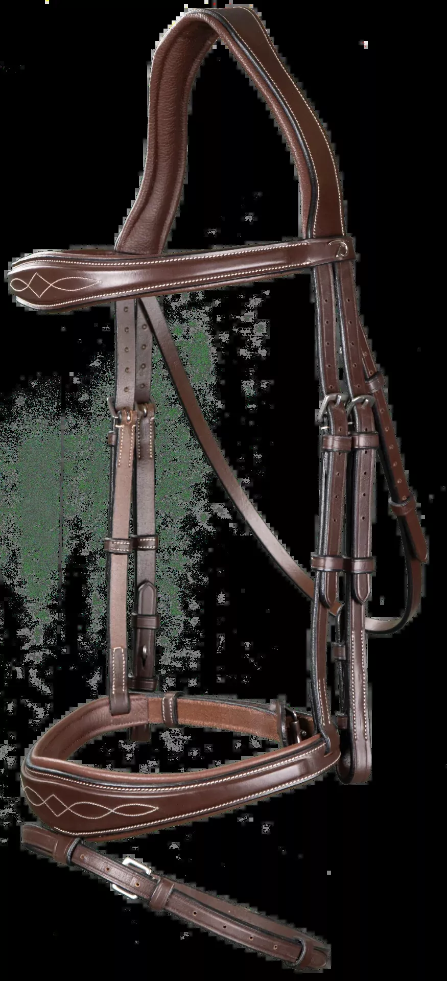 US Collection Anatomic Flash Noseband Bridle