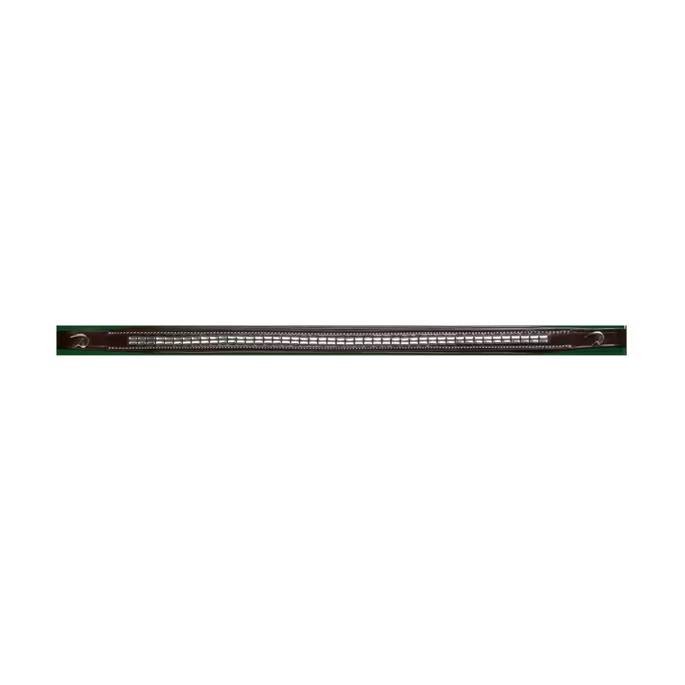US Collection Silver Clincher Straight Browband