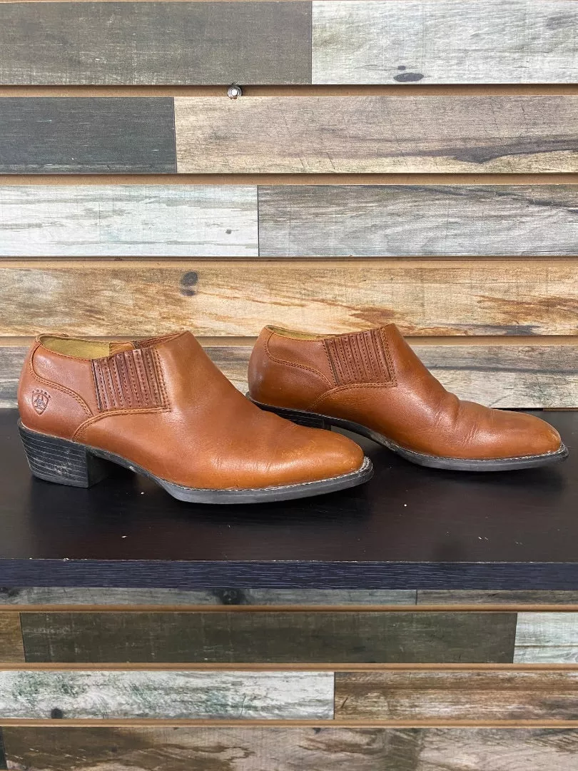 USED Ariat Sonora Lo Booties 6 Light Brown