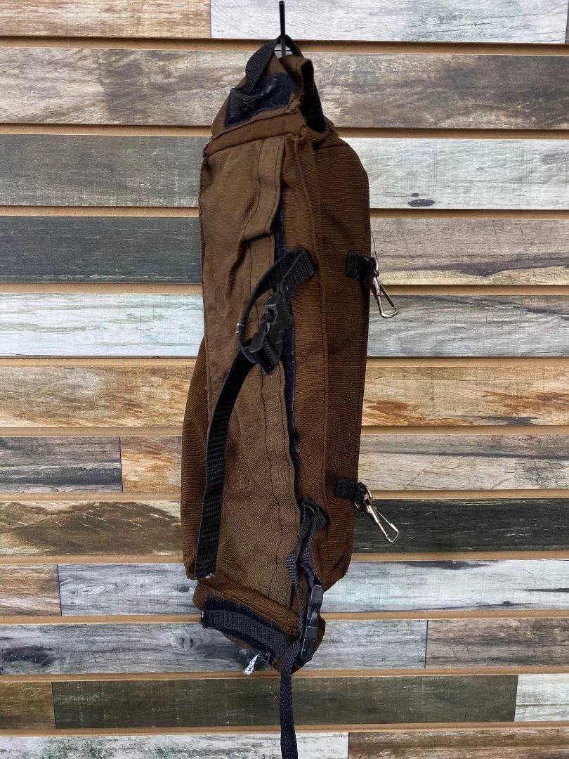 USED Brown Nylon Western Saddle Bag