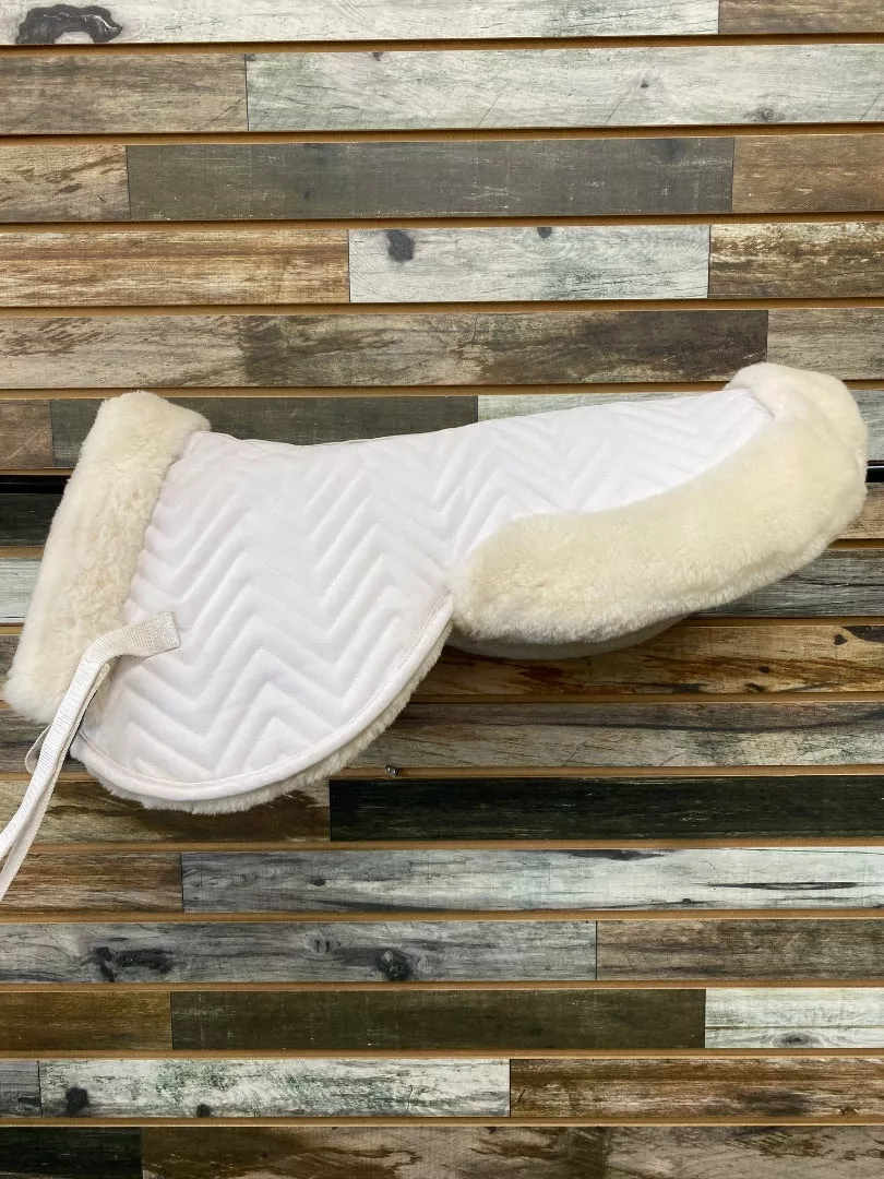 USED Fleeceworks Half Pad with Shims Large white