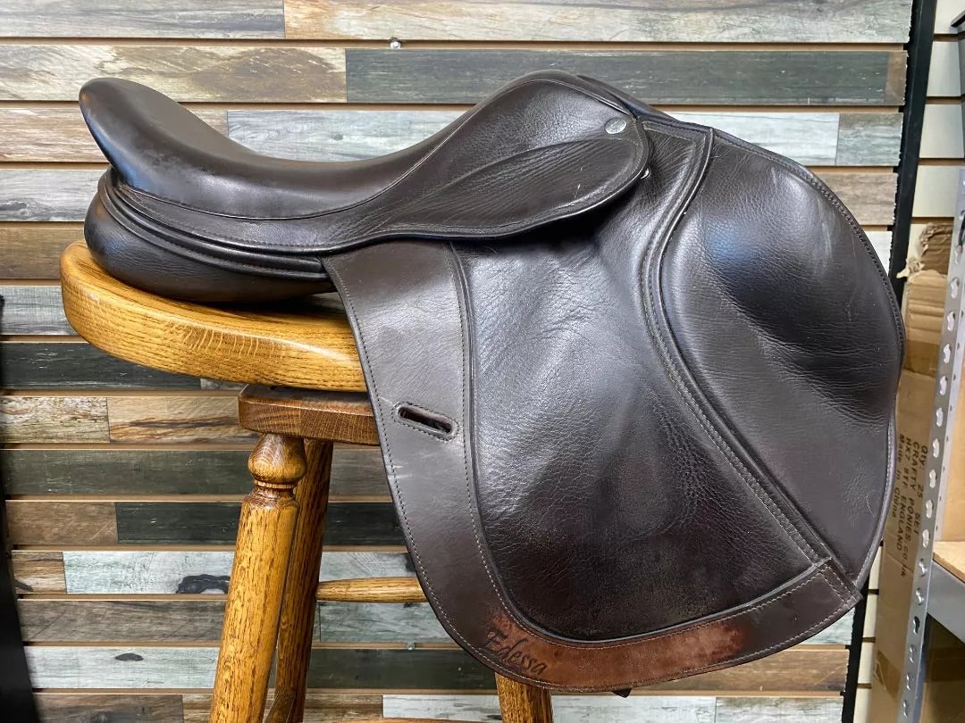 USED Frank Baines Edessa Jumping Saddle | 17"