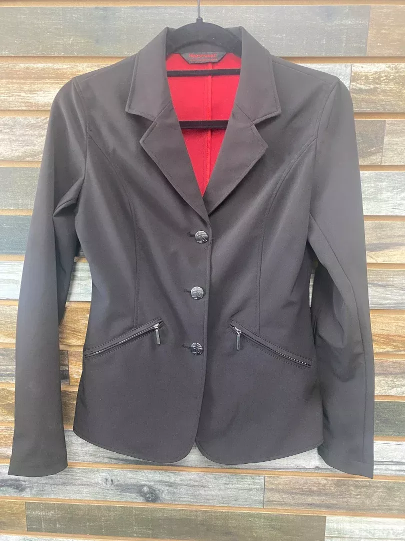 USED Horseware Show Coat XS Black