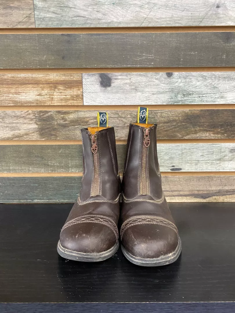 USED Moretta Ladies Paddock Boots 7 Brown