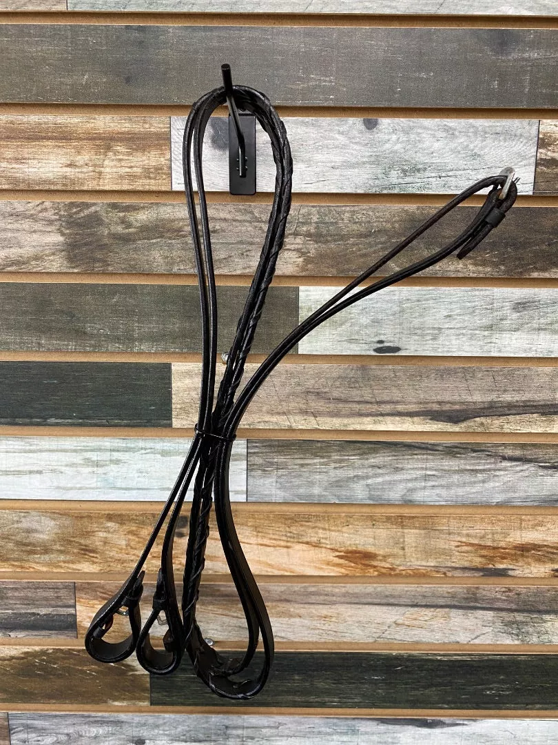 USED (NEW) Black Tough1 Laced Reins