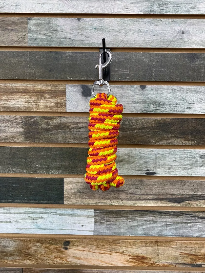 USED None Lead Rope Horse Orange/Yellow