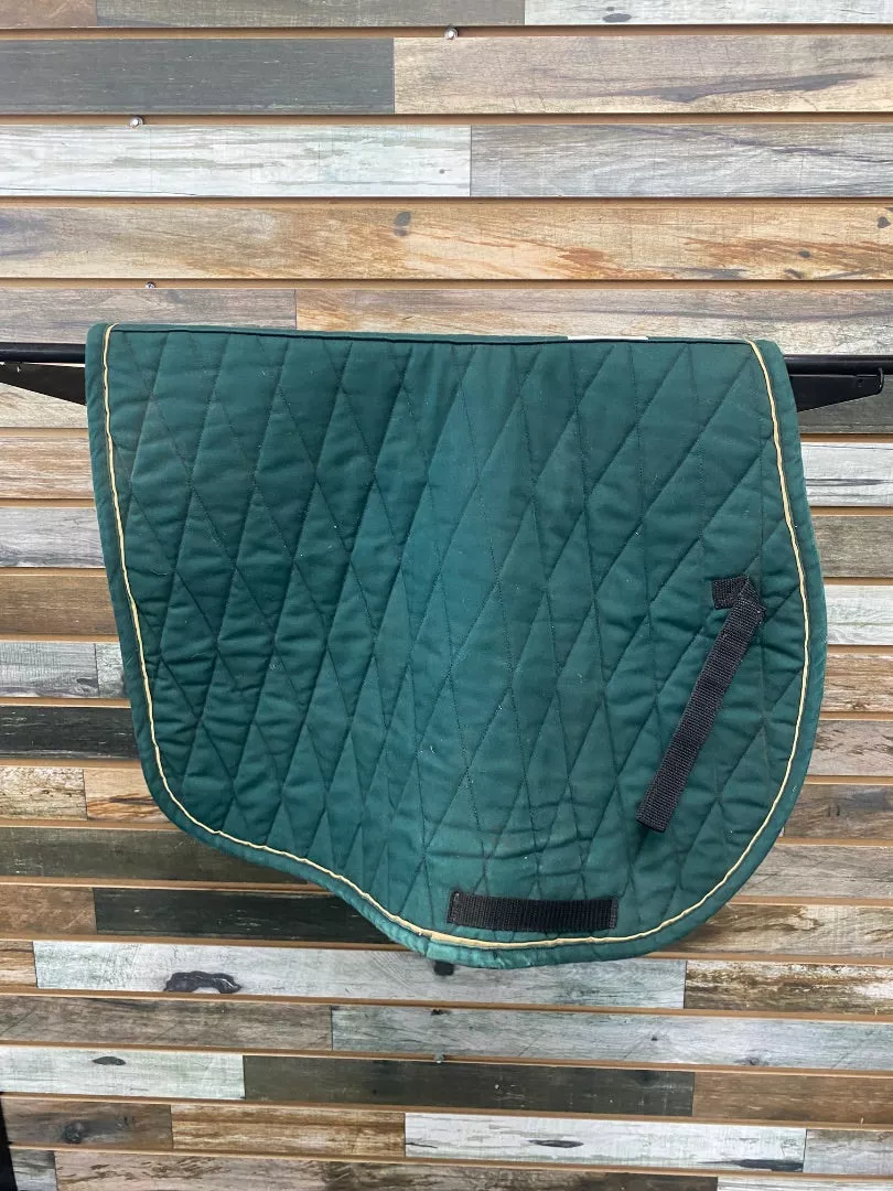 USED Tolkat Classic II AP Saddle Pad Full Hunter Green