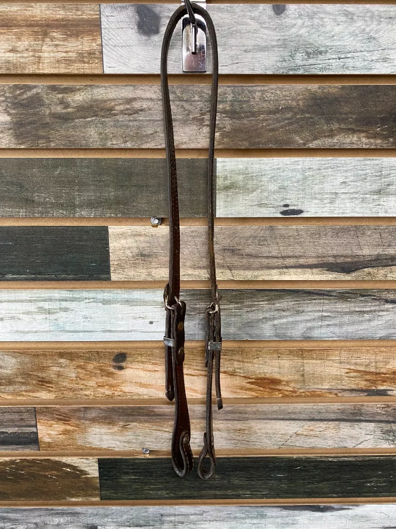 USEDHeadstall with Silver DetailsDark Oil