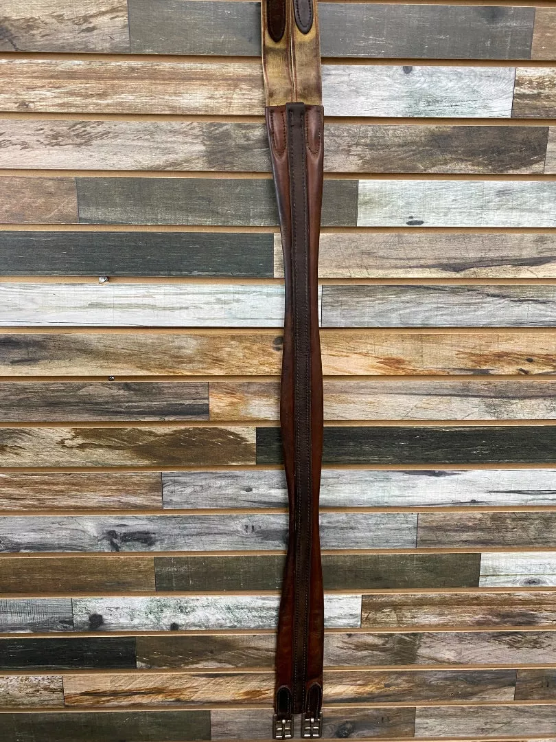 USEDLeather Straight Girth 46" Havana