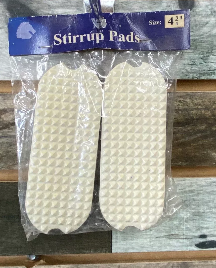 USEDStirrup Pads 4 3/4 White