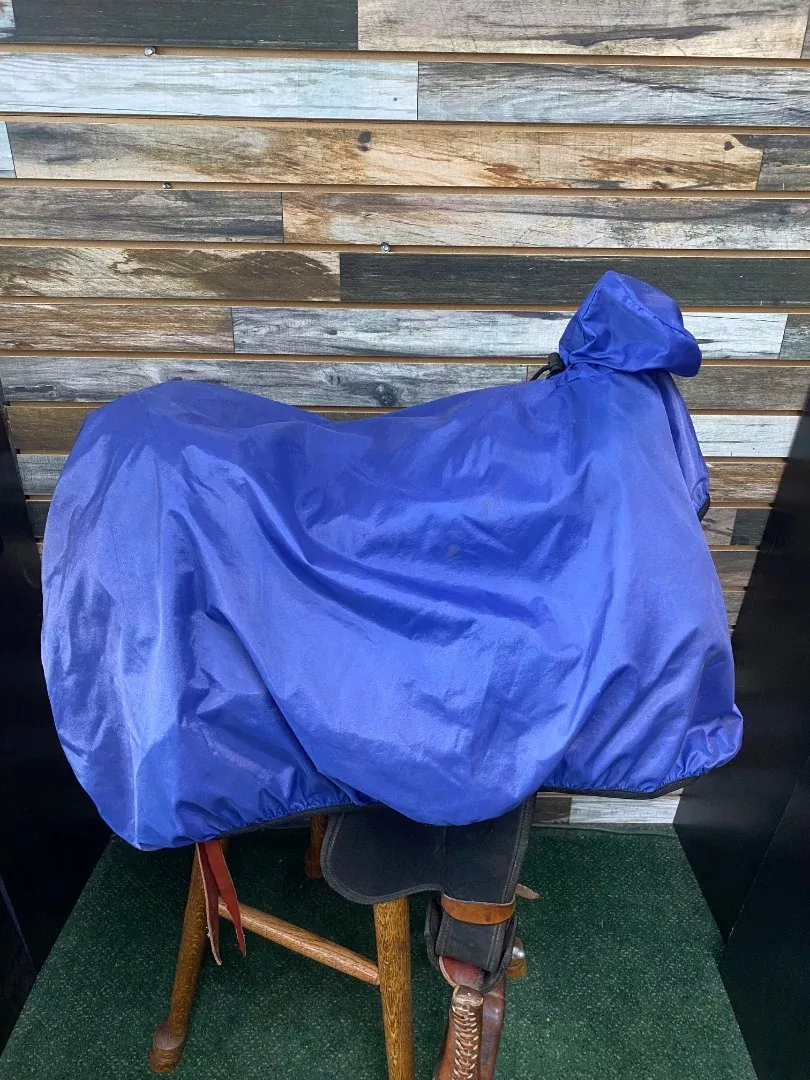 USEDWestern Saddle CoverBlue