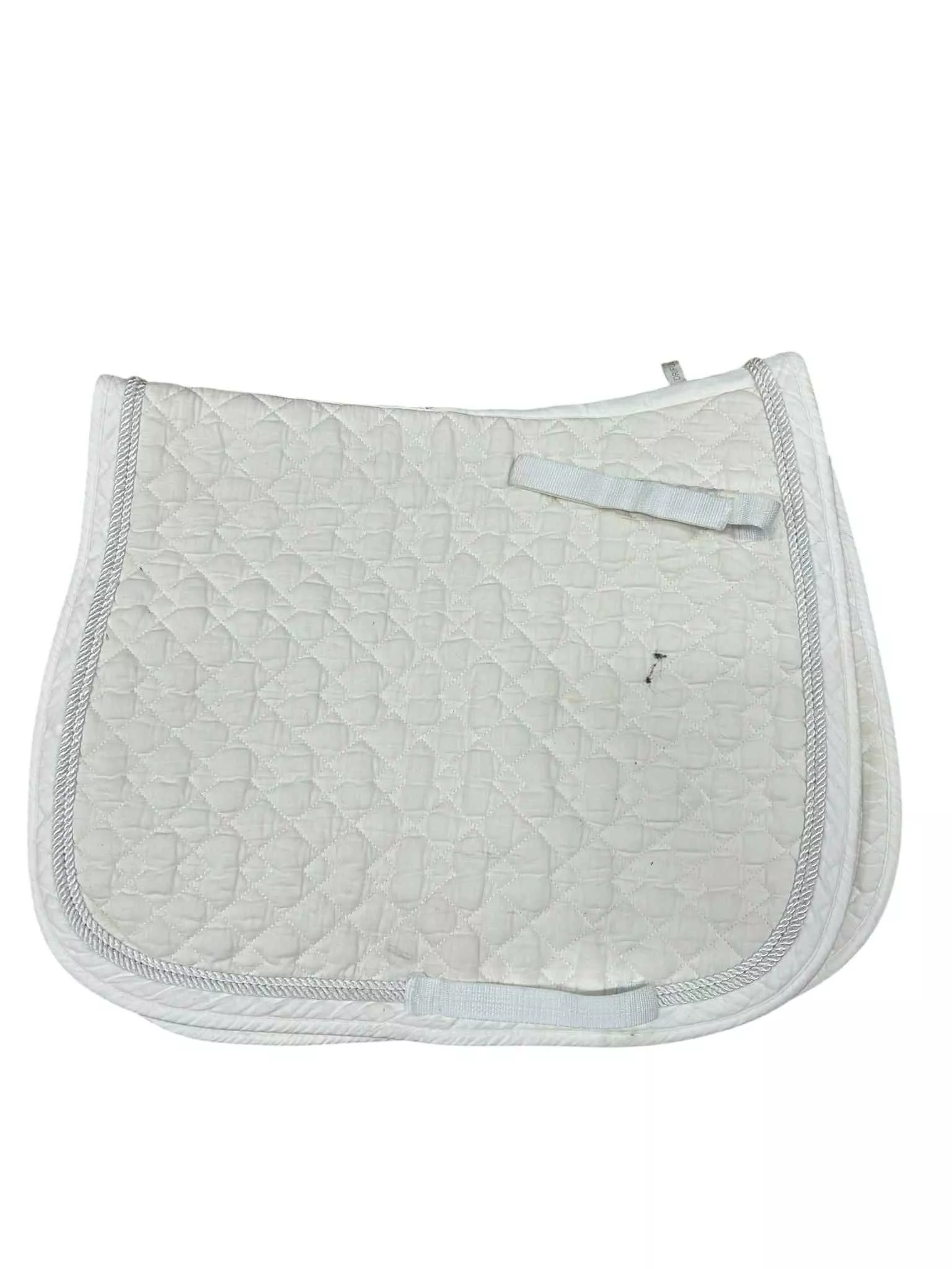 USG Saddle Pad - Dressage - White - USED
