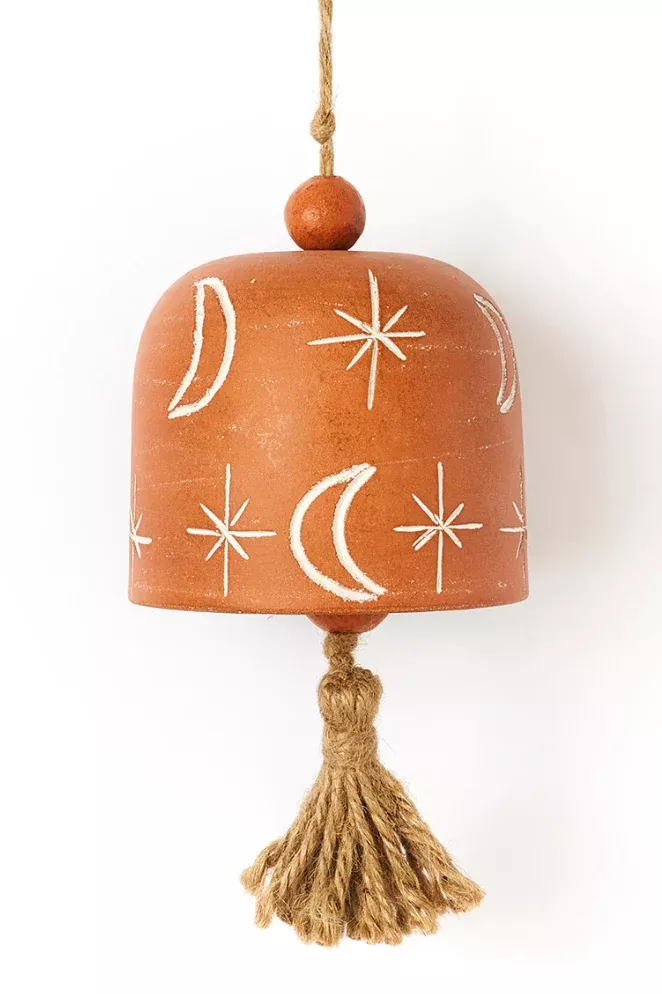 Vasanta Moon & Wind Terracotta Chime