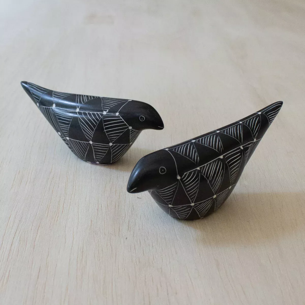Venture Imports LLC - Etched Black Birds