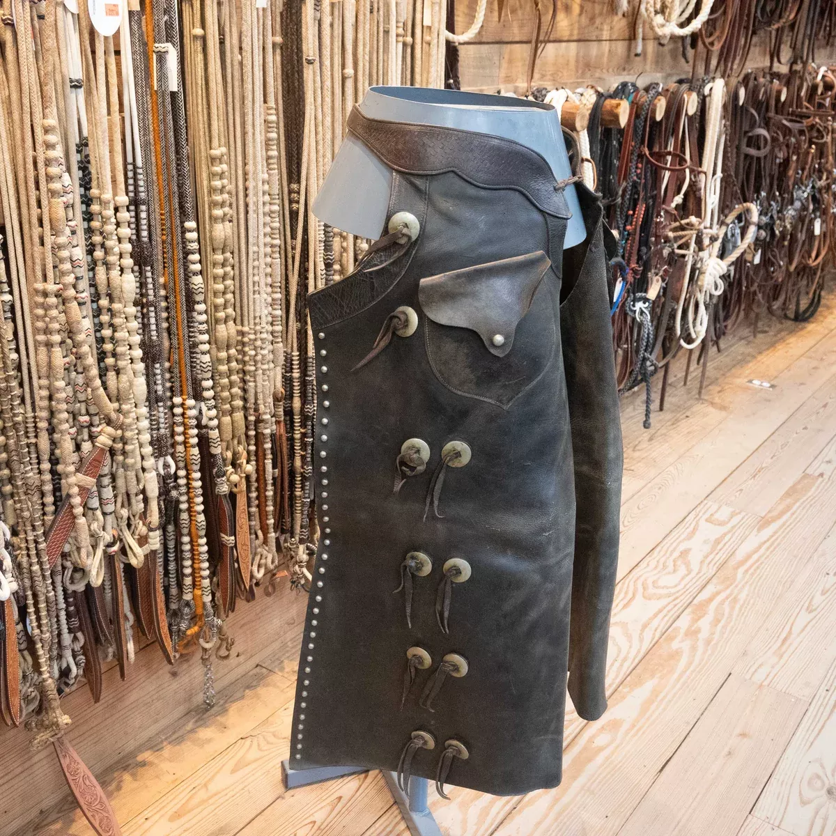Vintage Early 1900's Cowboy Batwing Chaps