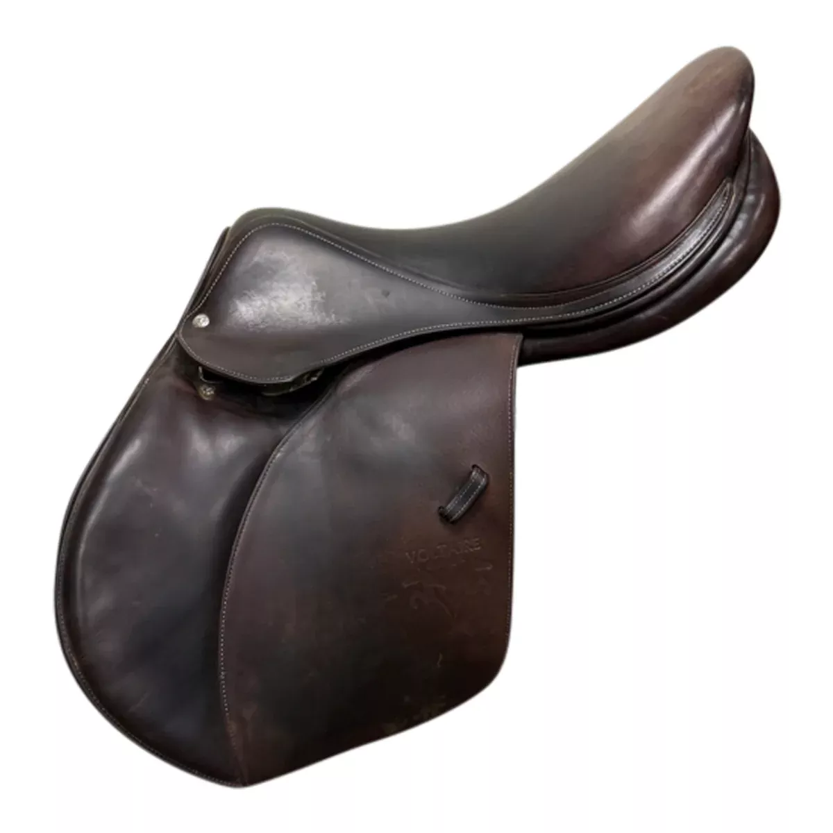 Voltaire 2018 Palm Beach Saddle in Chocolate - 18"
