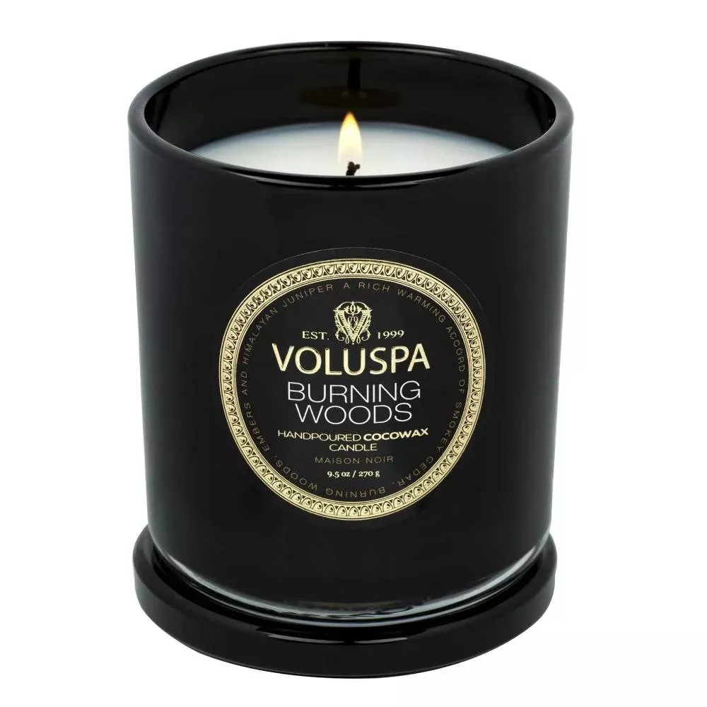 Voluspa Burning Woods Classic Clandle