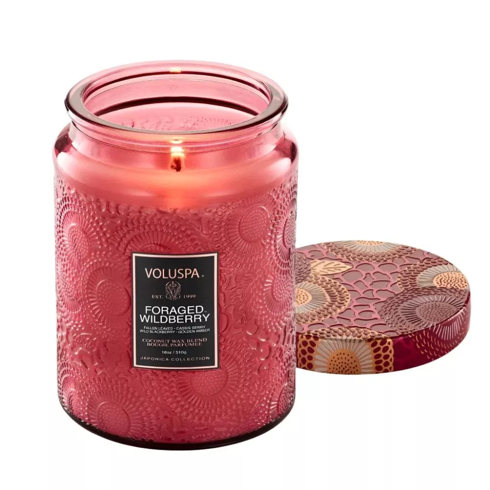 Voluspa Foraged Wildberry Large Jar Candle
