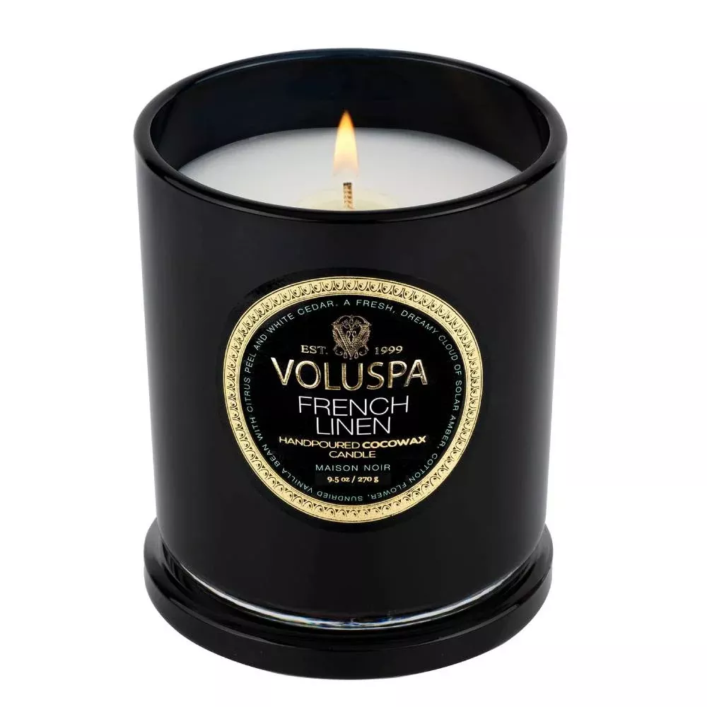 Voluspa French Linen Classic Candle