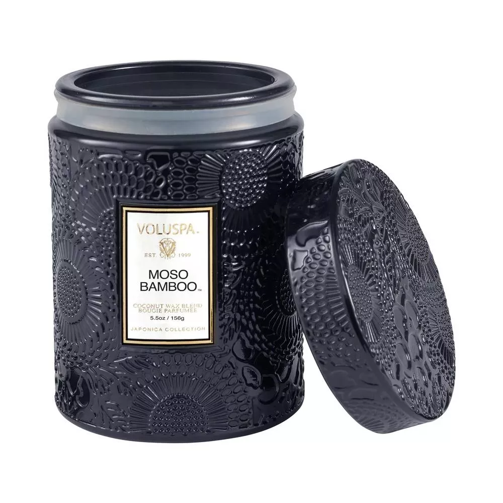 Voluspa Moso Bamboo Small Jar Candle