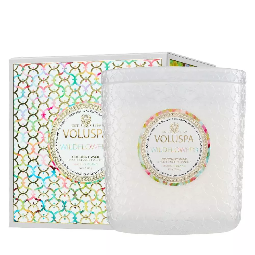 Voluspa Wildflowers Luxe Candle