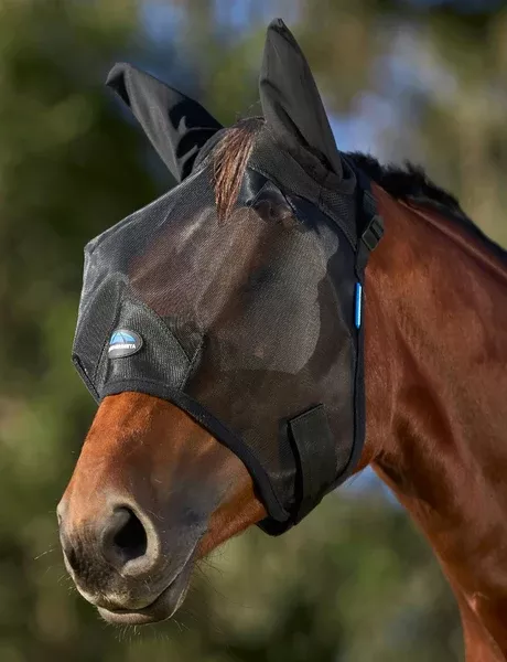 WeatherBeeta ComFiTec Insect Guard Fly Mask With Ears