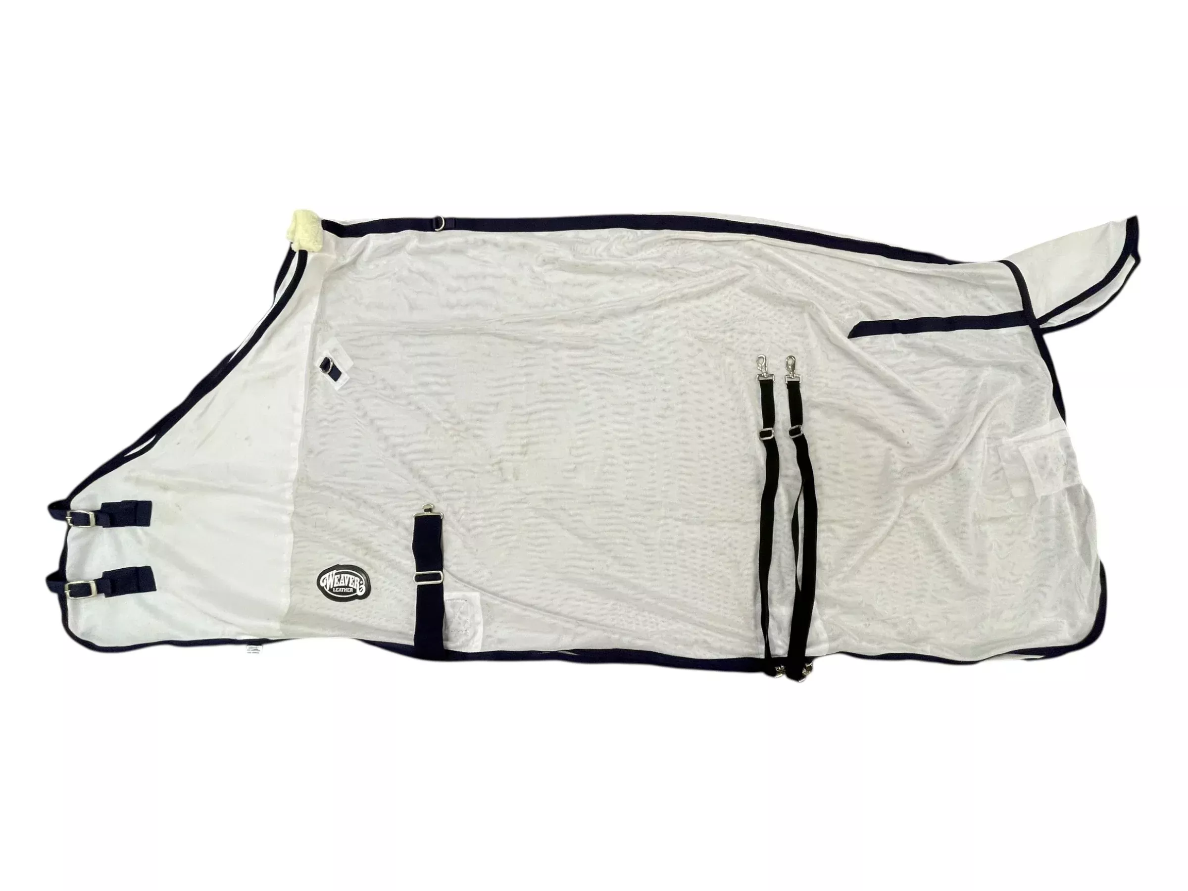 Weaver Fly Sheet - White/Navy Trim - 82" - USED