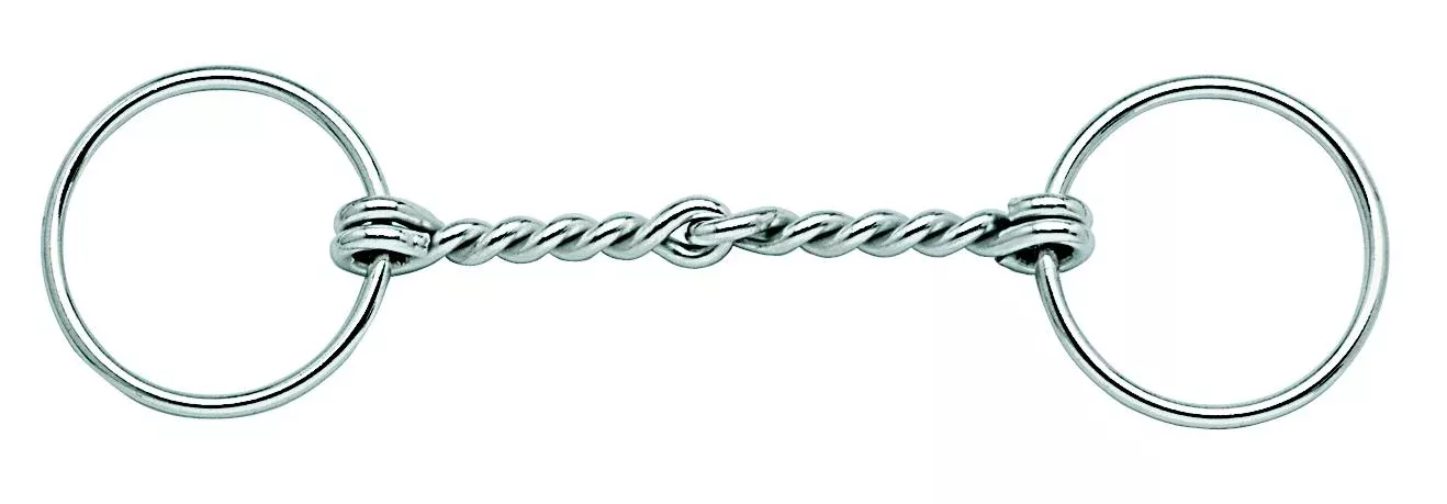 Weaver Leather Draft Single Twisted Wire Snaffle Bit