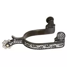 Weaver Leather Ladies Engraved Trim Steel Spur