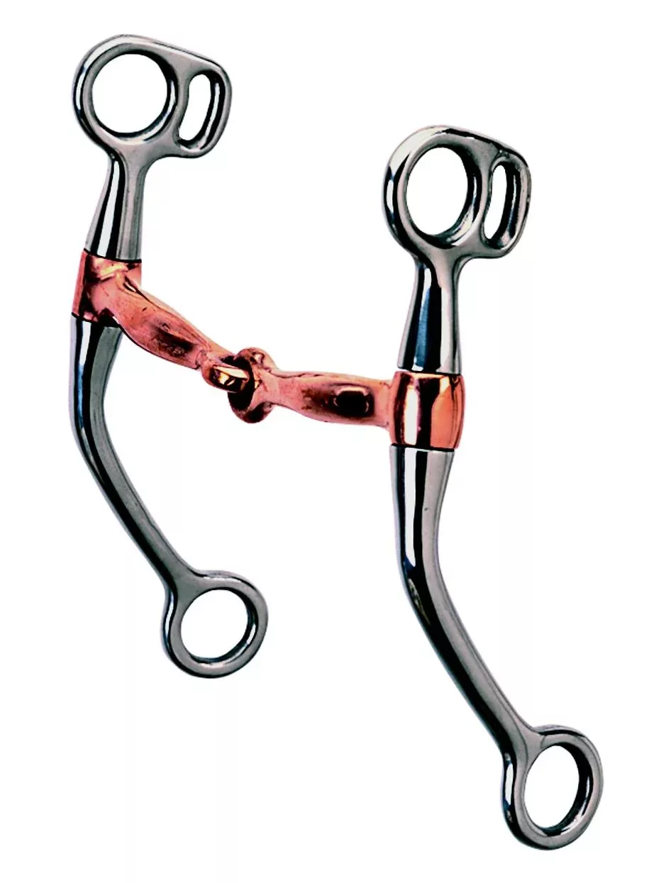 Weaver Leather Tom Thomb Snaffle Bit With Cooper Mouth